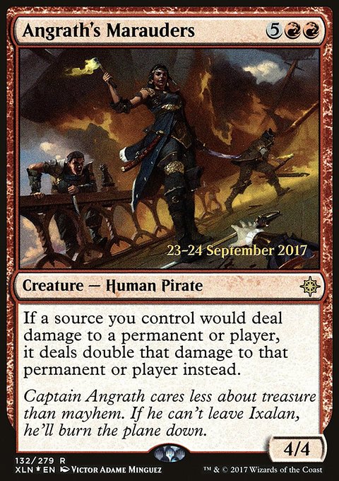 Angrath's Marauders, Ixalan Promos #132s, Magic: The Gathering card