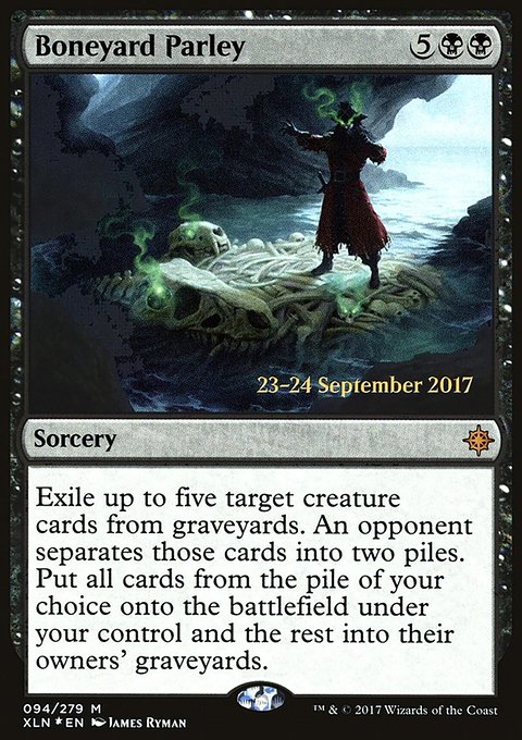 Boneyard Parley, Ixalan Promos #94s, Magic: The Gathering card