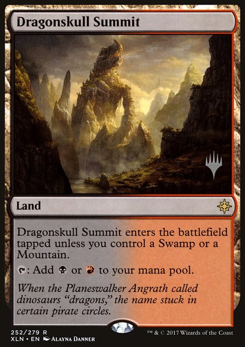Dragonskull Summit, Ixalan Promos #252p, Magic: The Gathering card