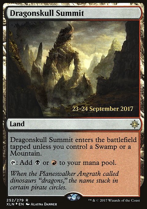 Dragonskull Summit, Ixalan Promos #252s, Magic: The Gathering card