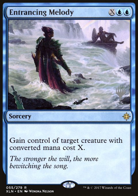 Entrancing Melody, Ixalan Promos #55p, Magic: The Gathering card