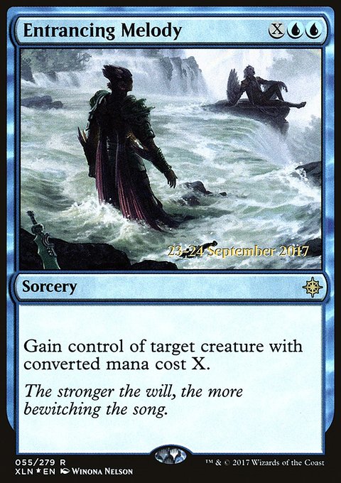 Entrancing Melody, Ixalan Promos #55s, Magic: The Gathering card