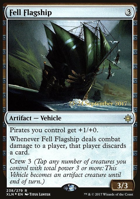 Fell Flagship, Ixalan Promos #238s, Magic: The Gathering card