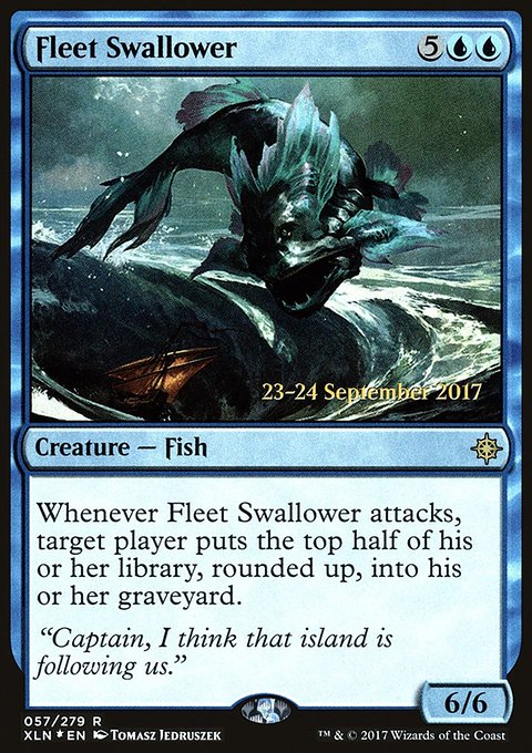 Fleet Swallower, Ixalan Promos #57s, Magic: The Gathering card
