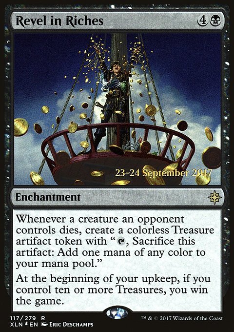 Revel in Riches, Ixalan Promos #117s, Magic: The Gathering card