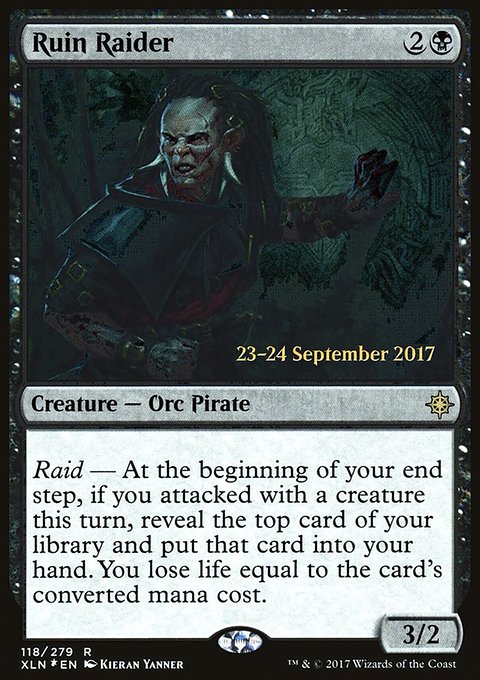 Ruin Raider, Ixalan Promos #118s, Magic: The Gathering card