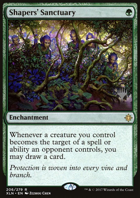 Shapers' Sanctuary, Ixalan Promos #206p, Magic: The Gathering card