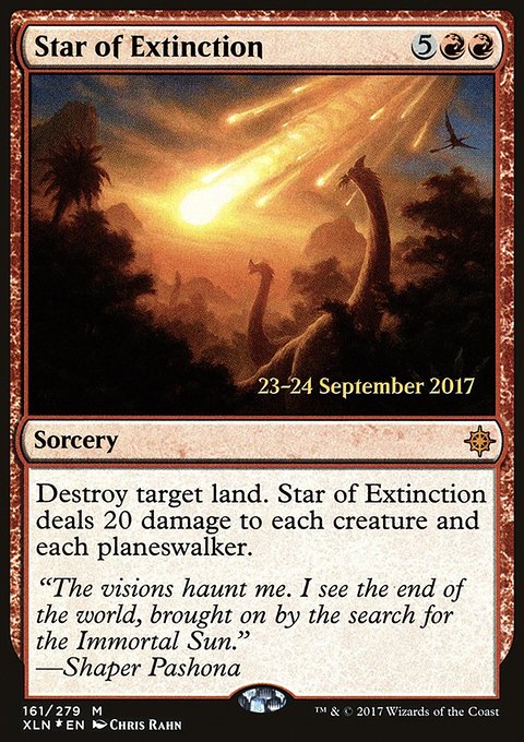 Star of Extinction, Ixalan Promos #161s, Magic: The Gathering card