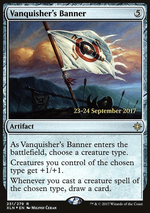 Vanquisher's Banner, Ixalan Promos #251s, Magic: The Gathering card