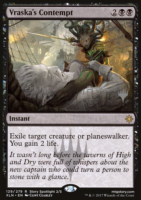 Vraska's Contempt, Ixalan Promos #129p, Magic: The Gathering card