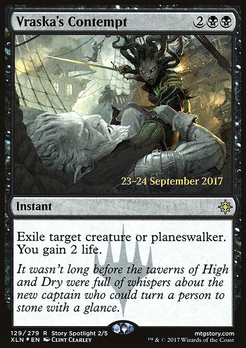 Vraska's Contempt, Ixalan Promos #129s, Magic: The Gathering card