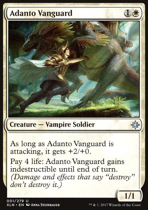 Adanto Vanguard, Ixalan #1, Magic: The Gathering card