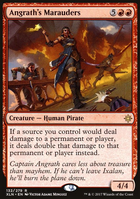 Angrath's Marauders, Ixalan #132, Magic: The Gathering card