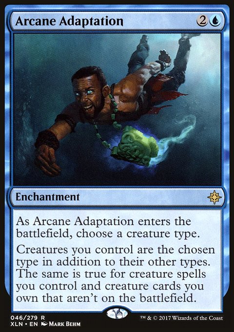 Arcane Adaptation, Ixalan #46, Magic: The Gathering card