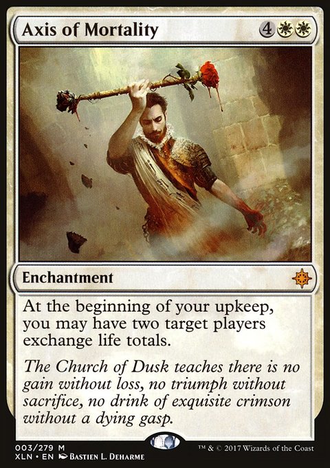 Axis of Mortality, Ixalan #3, Magic: The Gathering card