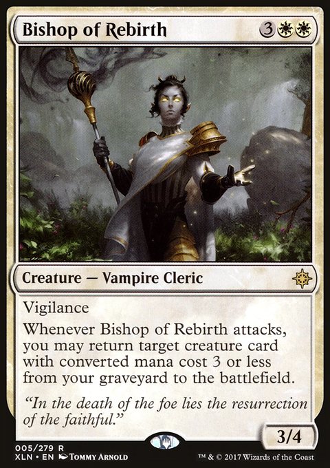 Bishop of Rebirth, Ixalan #5, Magic: The Gathering card