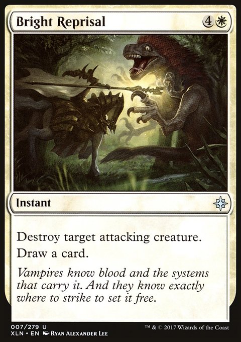 Bright Reprisal, Ixalan #7, Magic: The Gathering card