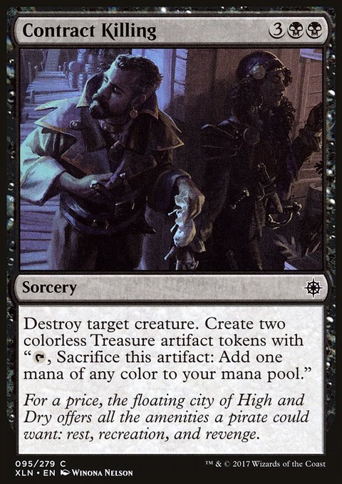 Contract Killing, Ixalan #95, Magic: The Gathering card