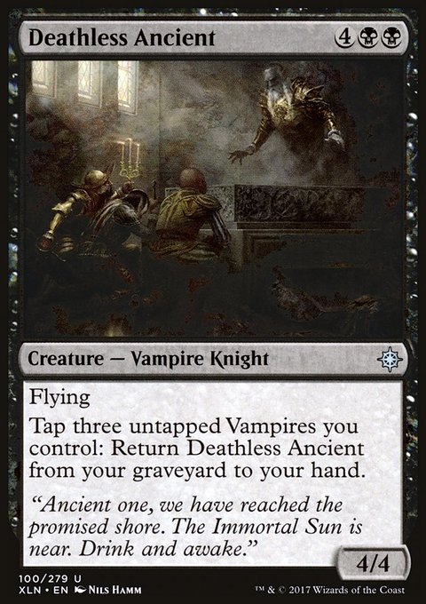 Deathless Ancient, Ixalan #100, Magic: The Gathering card