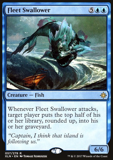 Fleet Swallower, Ixalan #57, Magic: The Gathering card