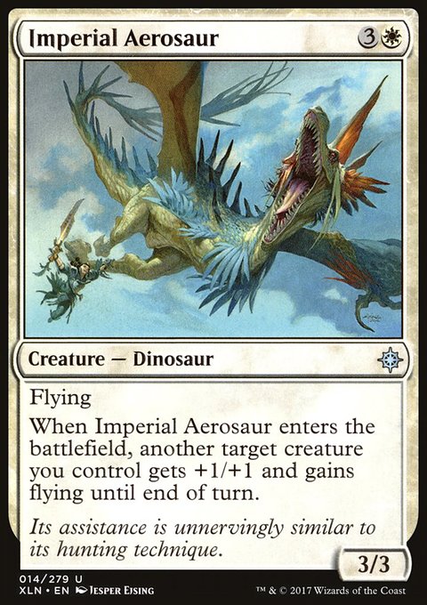 Imperial Aerosaur, Ixalan #14, Magic: The Gathering card