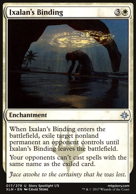 Ixalan's Binding, Ixalan #17, Magic: The Gathering card