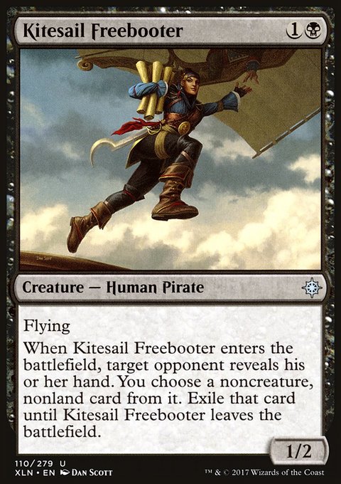 Kitesail Freebooter, Ixalan #110, Magic: The Gathering card