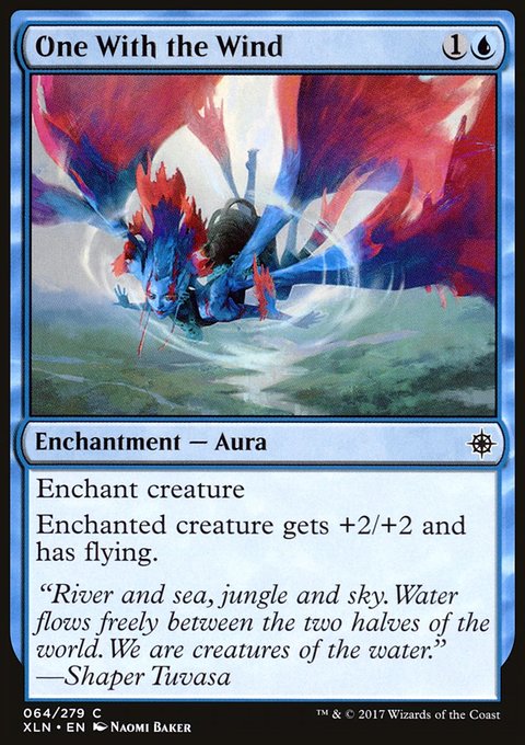 One With the Wind, Ixalan #64, Magic: The Gathering card