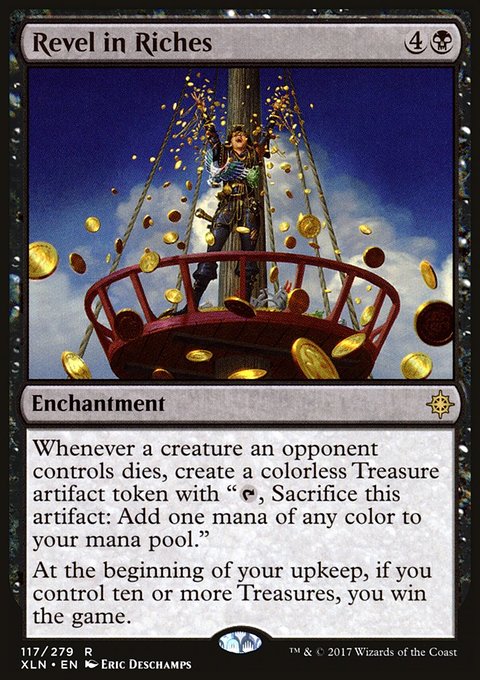 Revel in Riches, Ixalan #117, Magic: The Gathering card
