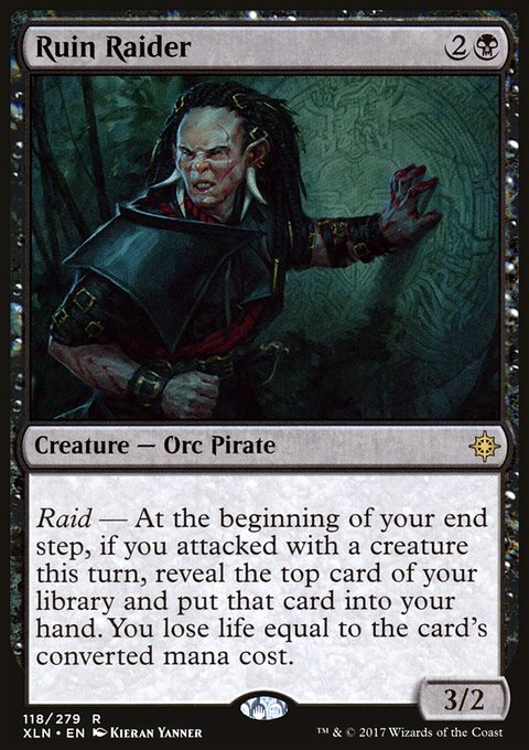 Ruin Raider, Ixalan #118, Magic: The Gathering card