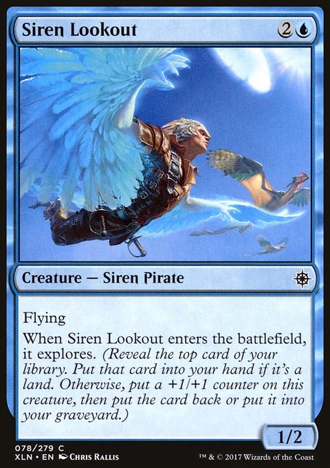 Siren Lookout, Ixalan #78, Magic: The Gathering card