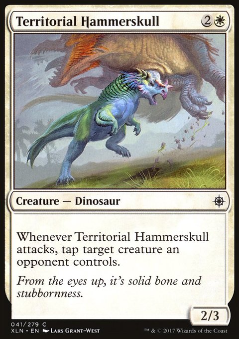 Territorial Hammerskull, Ixalan #41, Magic: The Gathering card