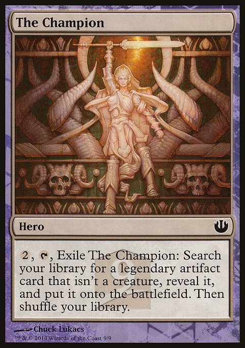 The Champion, Journey into Nyx Hero's Path #9, Magic: The Gathering card