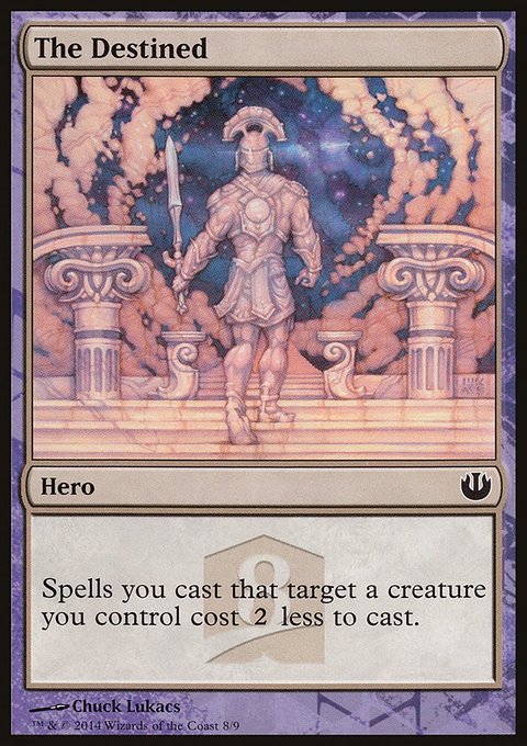 The Destined, Journey into Nyx Hero's Path #8, Magic: The Gathering card
