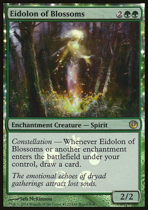 Eidolon of Blossoms, Journey into Nyx Promos #122★, Magic: The Gathering card
