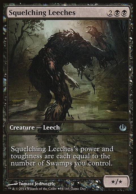 Squelching Leeches, Journey into Nyx Promos #84, Magic: The Gathering card