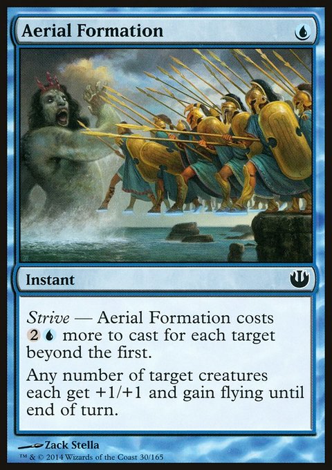 Aerial Formation, Journey into Nyx #30, Magic: The Gathering card
