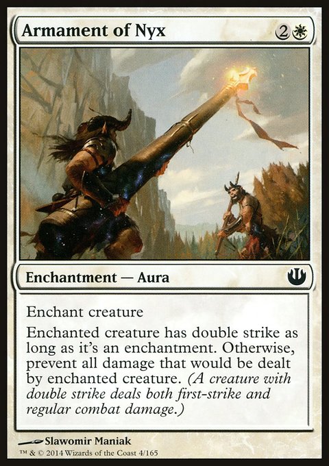 Armament of Nyx, Journey into Nyx #4, Magic: The Gathering card