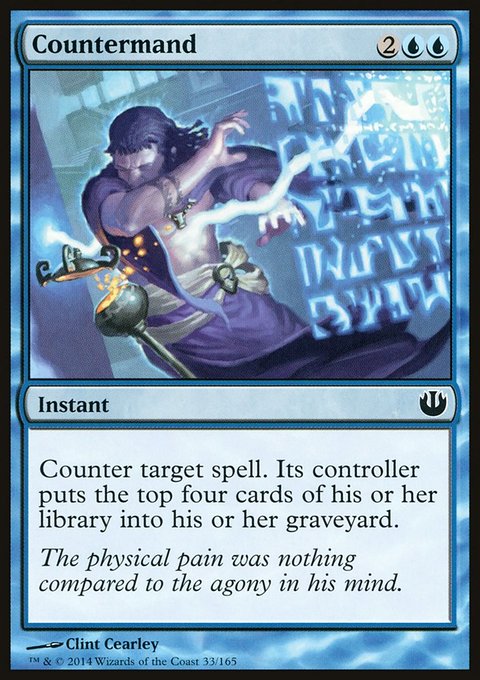 Countermand, Journey into Nyx #33, Magic: The Gathering card