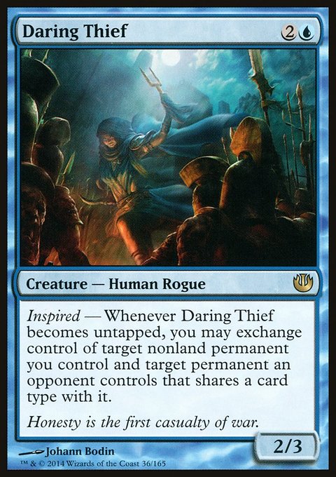 Daring Thief, Journey into Nyx #36, Magic: The Gathering card