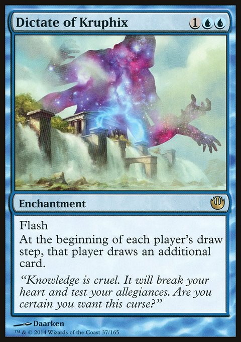 Dictate of Kruphix, Journey into Nyx #37, Magic: The Gathering card