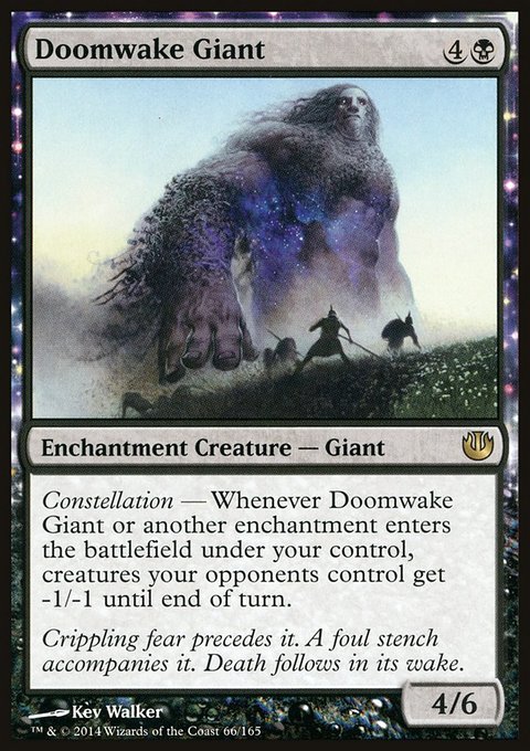 Doomwake Giant, Journey into Nyx #66, Magic: The Gathering card
