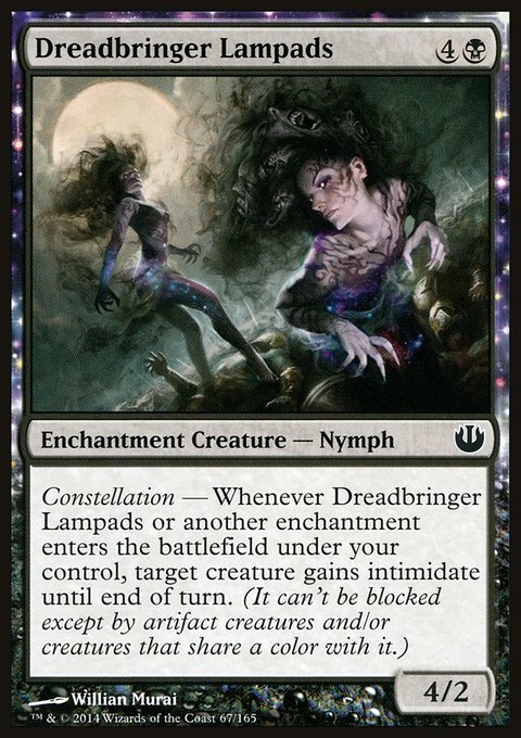 Dreadbringer Lampads, Journey into Nyx #67, Magic: The Gathering card