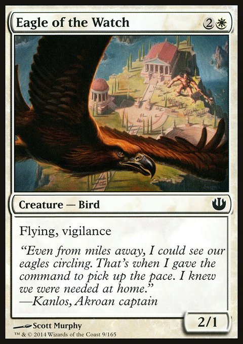 Eagle of the Watch, Journey into Nyx #9, Magic: The Gathering card