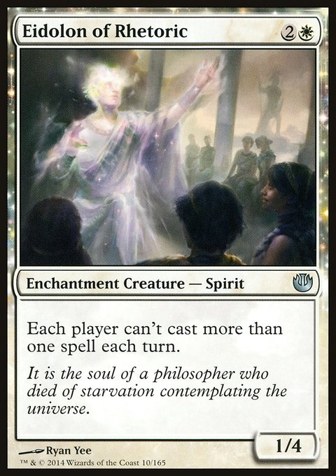 Eidolon of Rhetoric, Journey into Nyx #10, Magic: The Gathering card