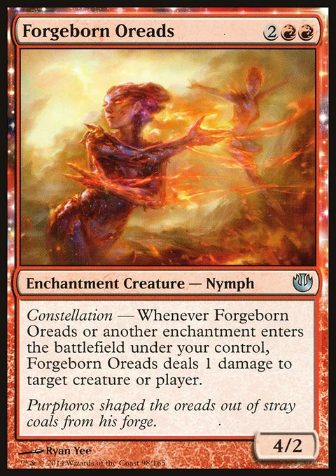 Forgeborn Oreads, Journey into Nyx #98, Magic: The Gathering card