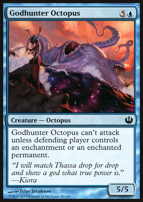 Godhunter Octopus, Journey into Nyx #39, Magic: The Gathering card