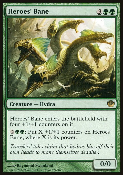 Heroes' Bane, Journey into Nyx #126, Magic: The Gathering card