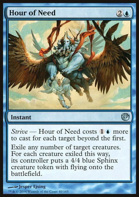 Hour of Need, Journey into Nyx #40, Magic: The Gathering card