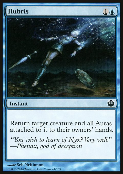Hubris, Journey into Nyx #41, Magic: The Gathering card
